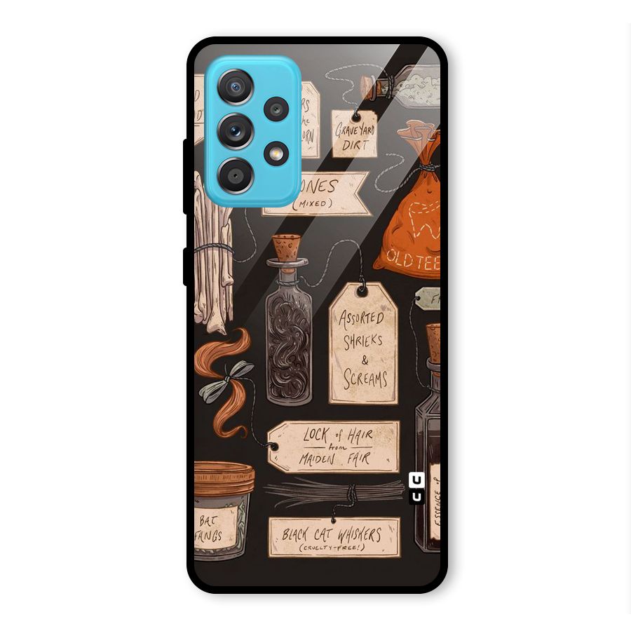 Asorted Shreks Glass Back Case for Galaxy A52