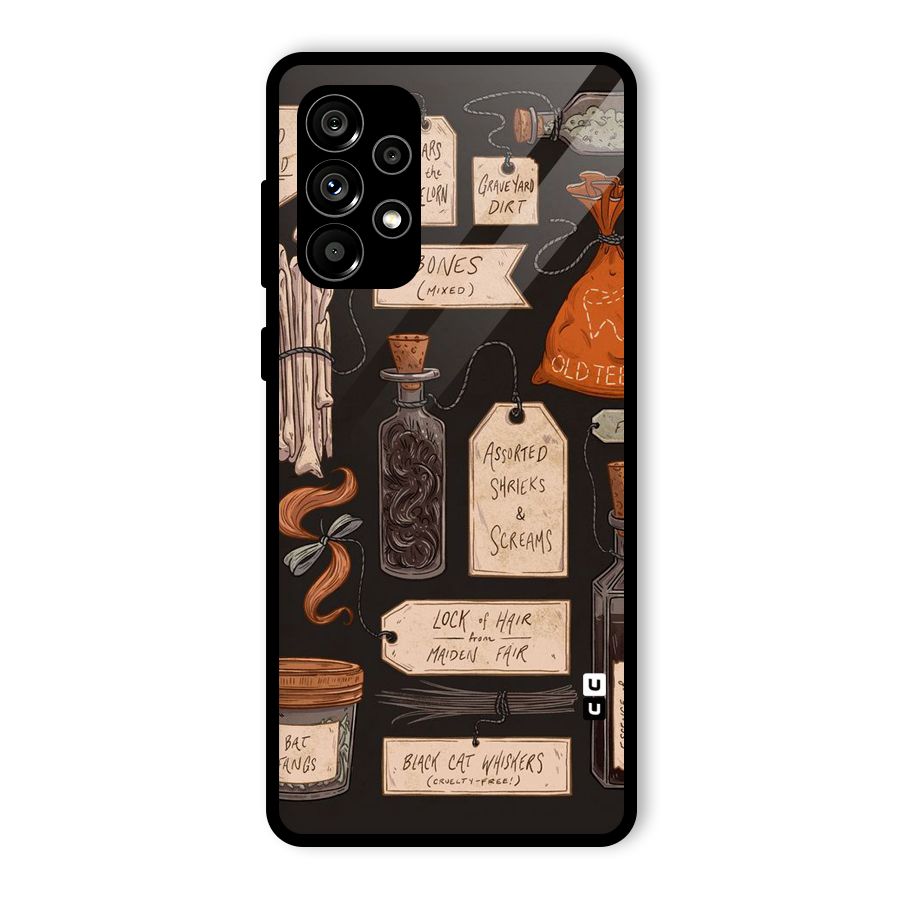 Asorted Shreks Glass Back Case for Galaxy A73 5G