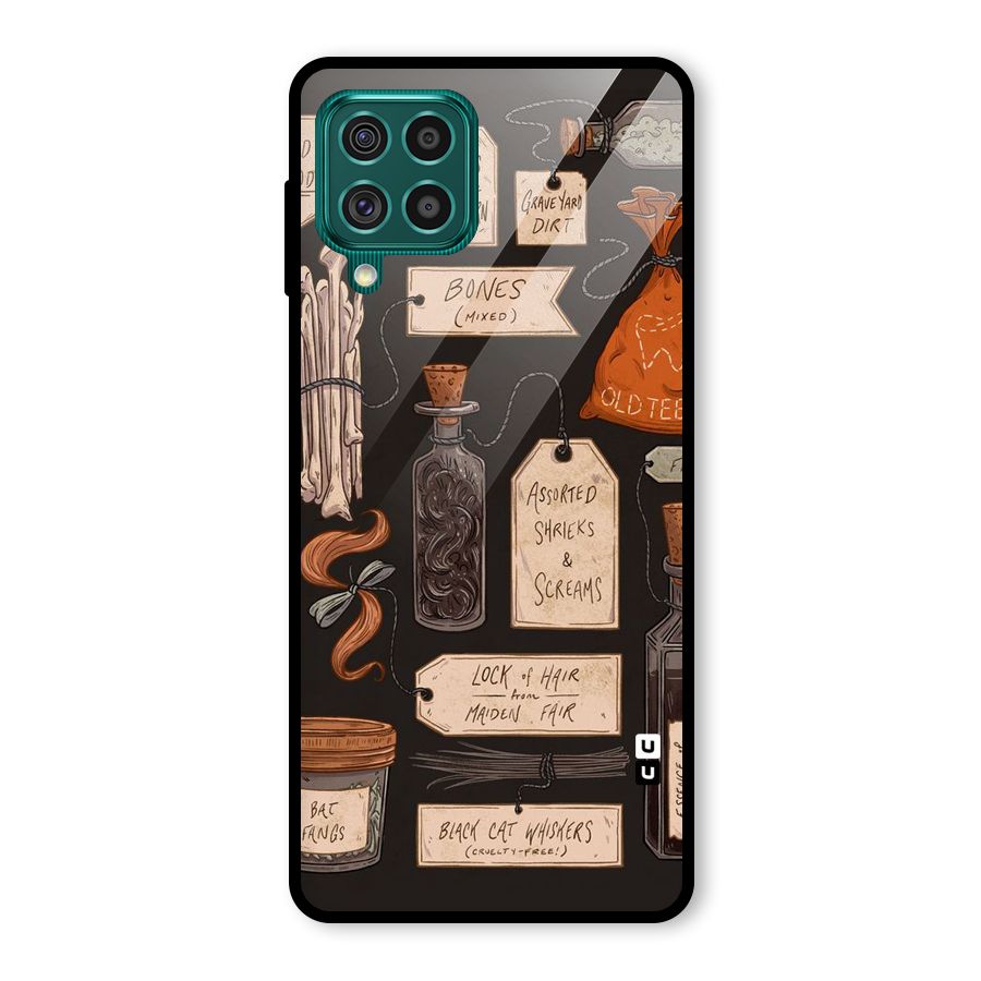 Asorted Shreks Glass Back Case for Galaxy F62