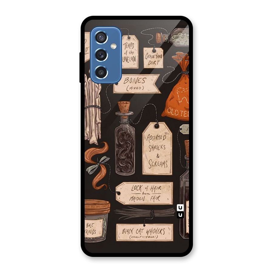 Asorted Shreks Glass Back Case for Galaxy M52 5G