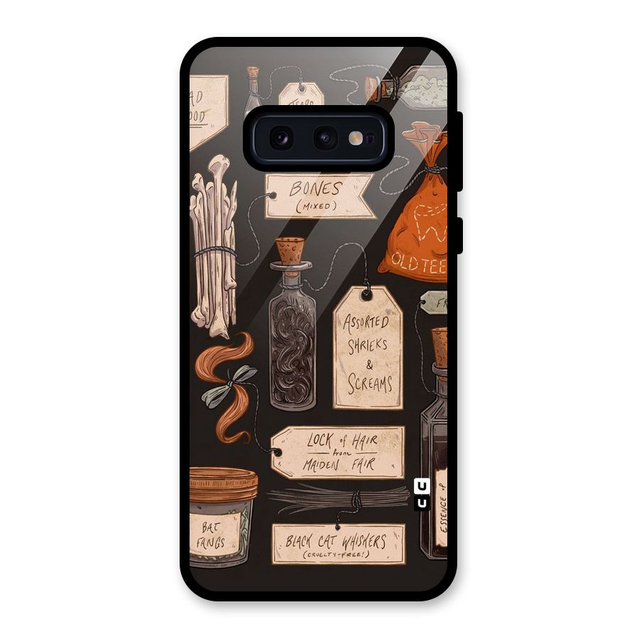 Asorted Shreks Glass Back Case for Galaxy S10e