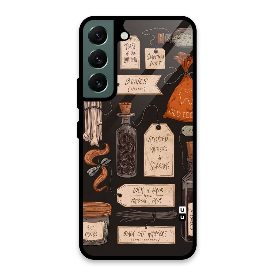 Asorted Shreks Glass Back Case for Galaxy S22 5G