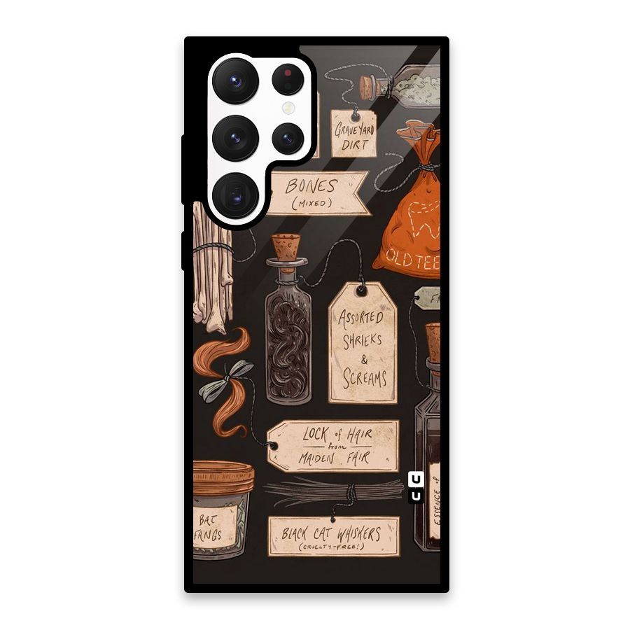 Asorted Shreks Glass Back Case for Galaxy S22 Ultra 5G