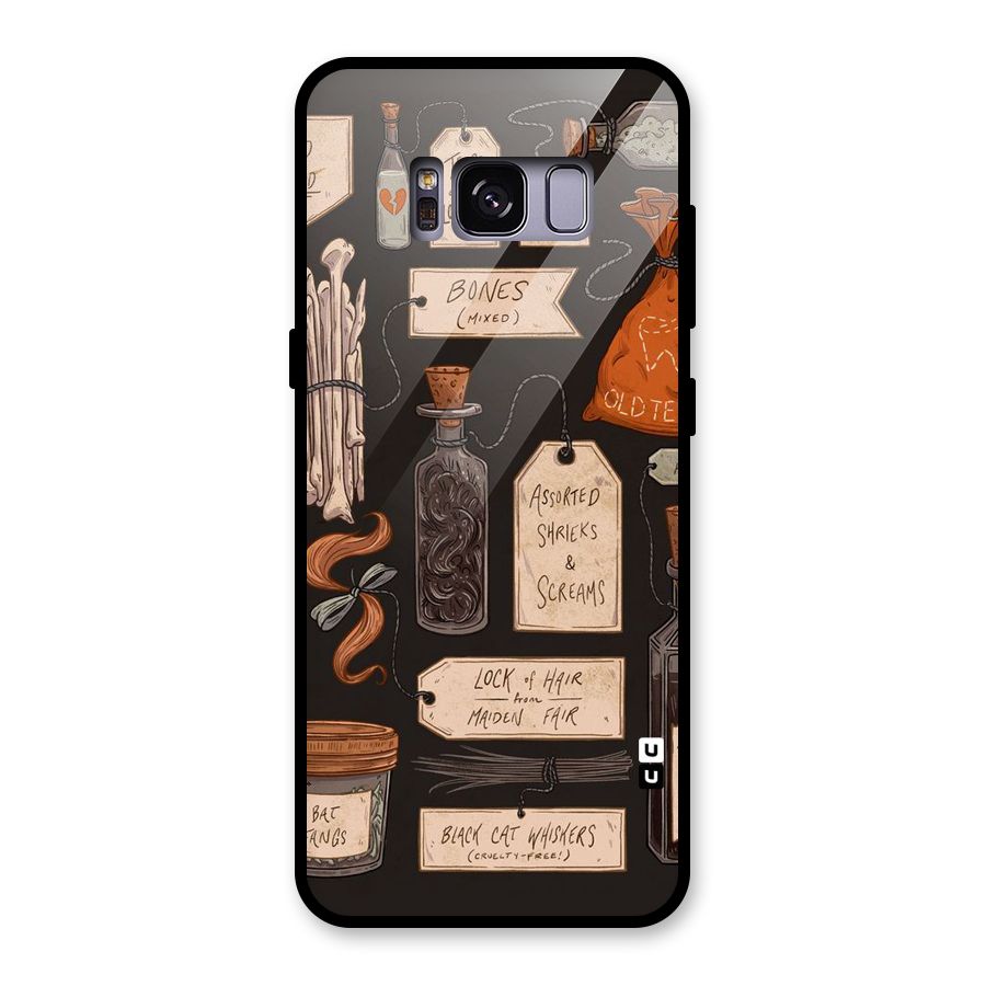 Asorted Shreks Glass Back Case for Galaxy S8