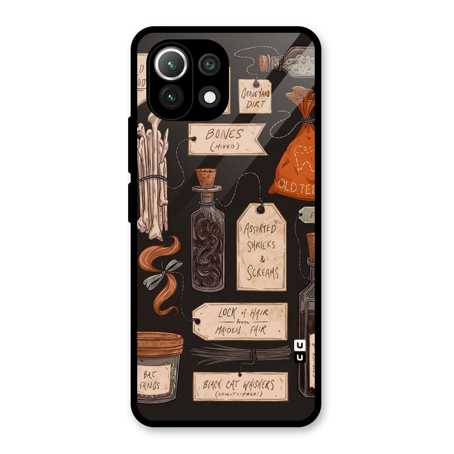 Asorted Shreks Glass Back Case for Mi 11 Lite NE 5G