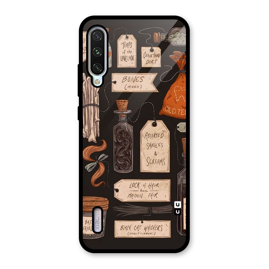 Asorted Shreks Glass Back Case for Mi A3