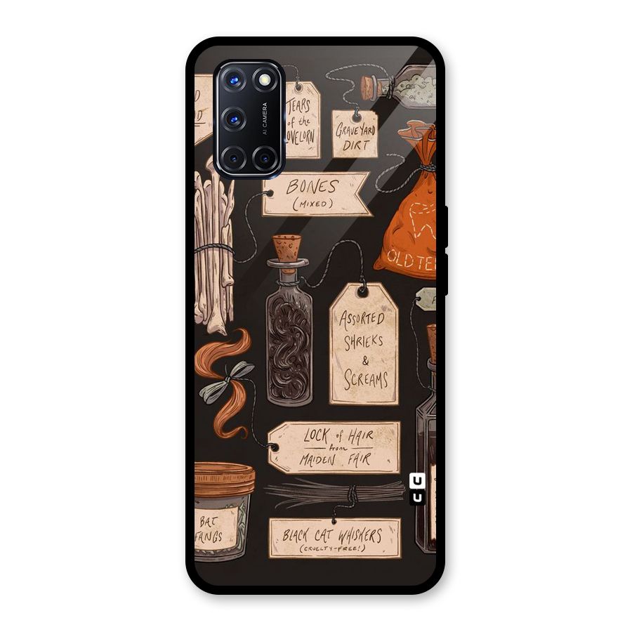 Asorted Shreks Glass Back Case for Oppo A52