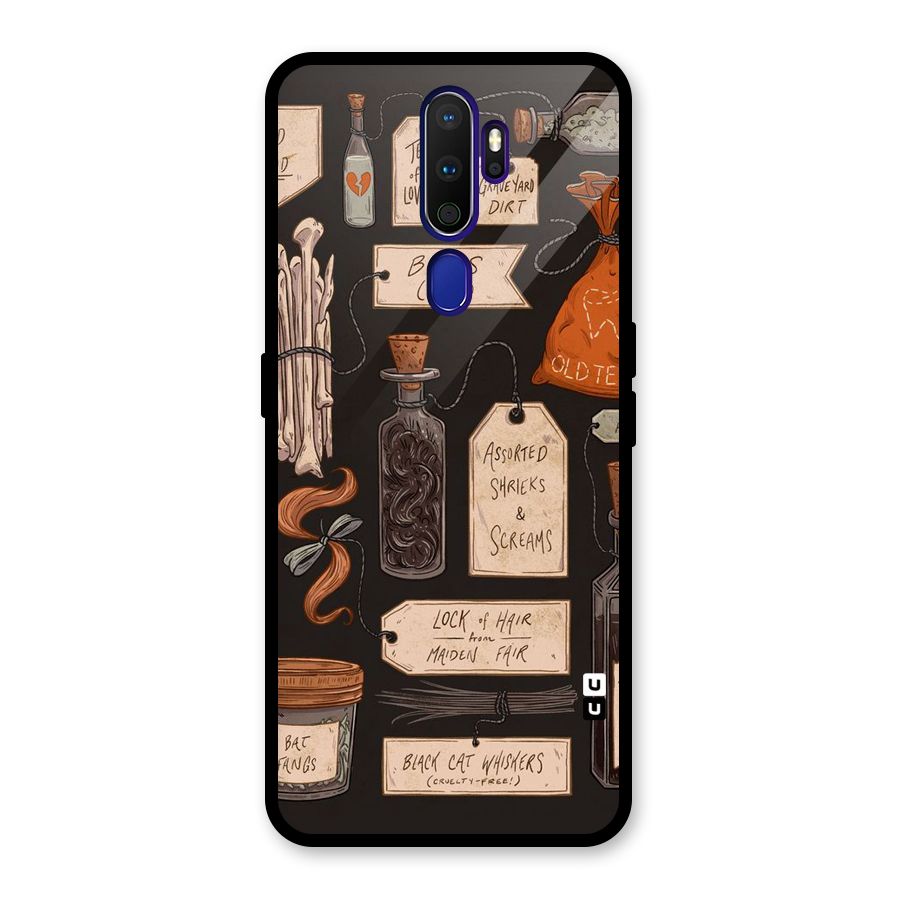 Asorted Shreks Glass Back Case for Oppo A9 (2020)