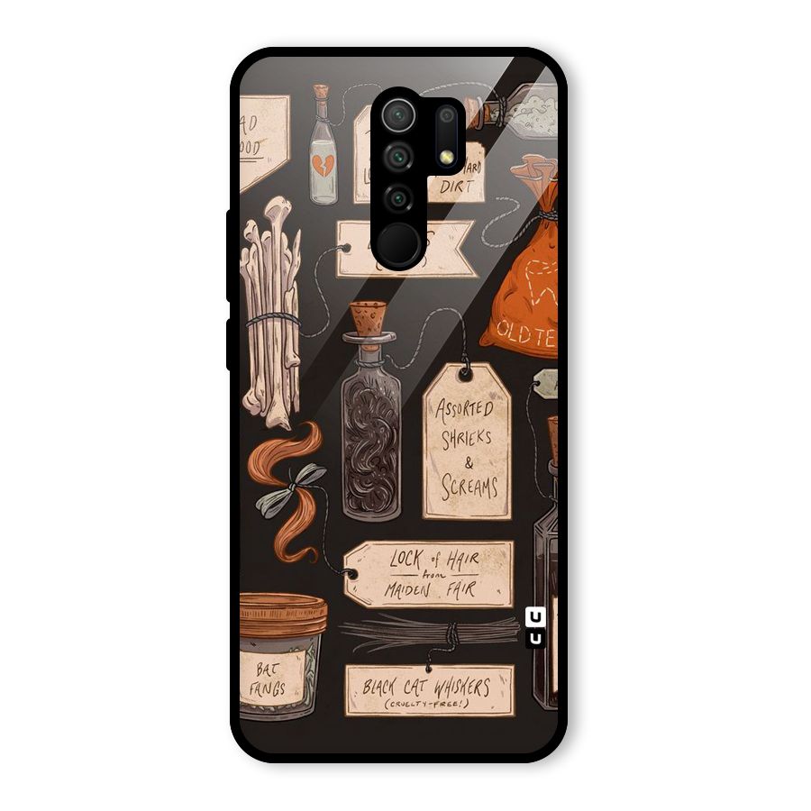 Asorted Shreks Glass Back Case for Poco M2