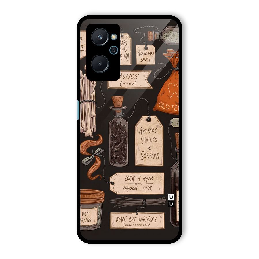 Asorted Shreks Glass Back Case for Realme 9i