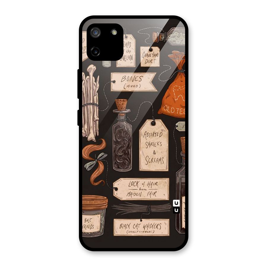Asorted Shreks Glass Back Case for Realme C11