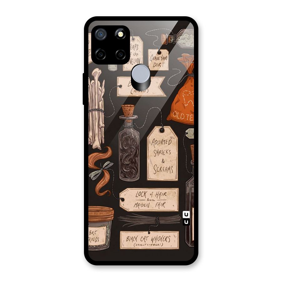 Asorted Shreks Glass Back Case for Realme C12