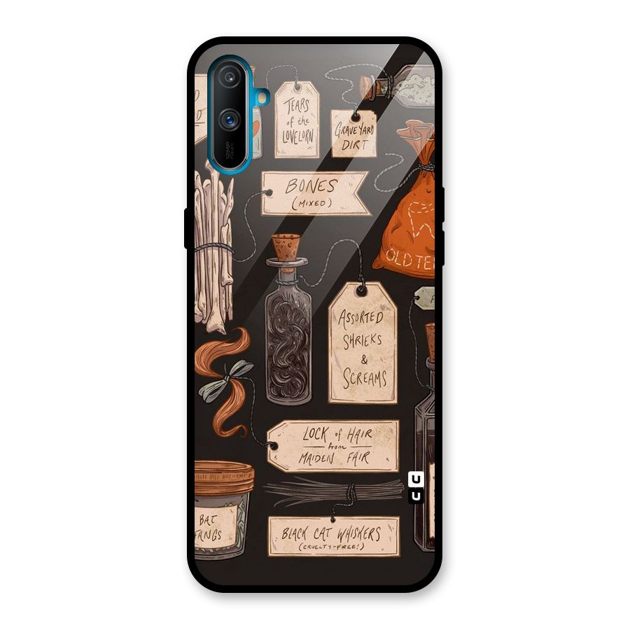 Asorted Shreks Glass Back Case for Realme C3