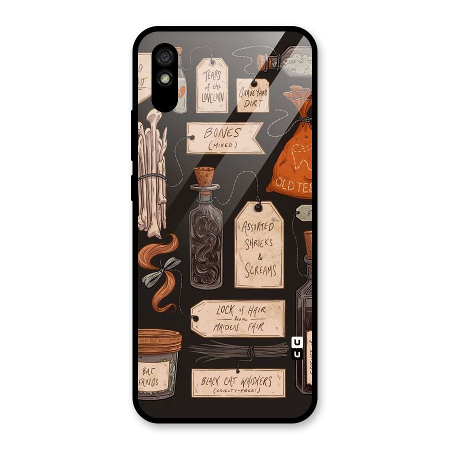 Asorted Shreks Glass Back Case for Redmi 9i