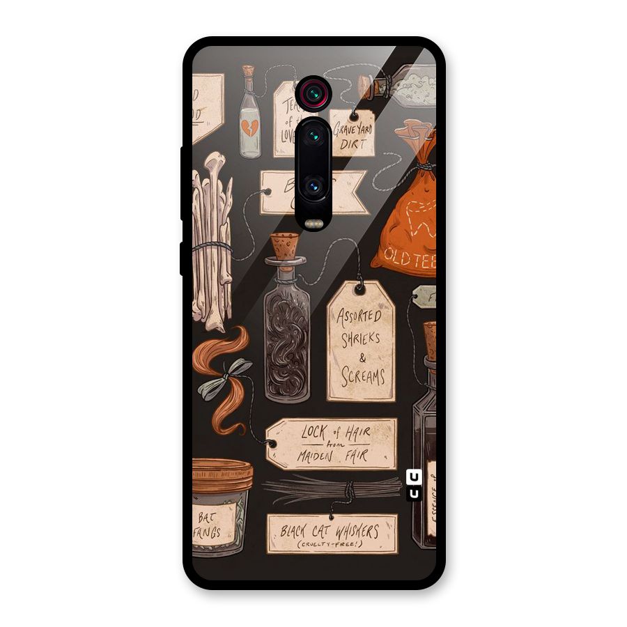 Asorted Shreks Glass Back Case for Redmi K20