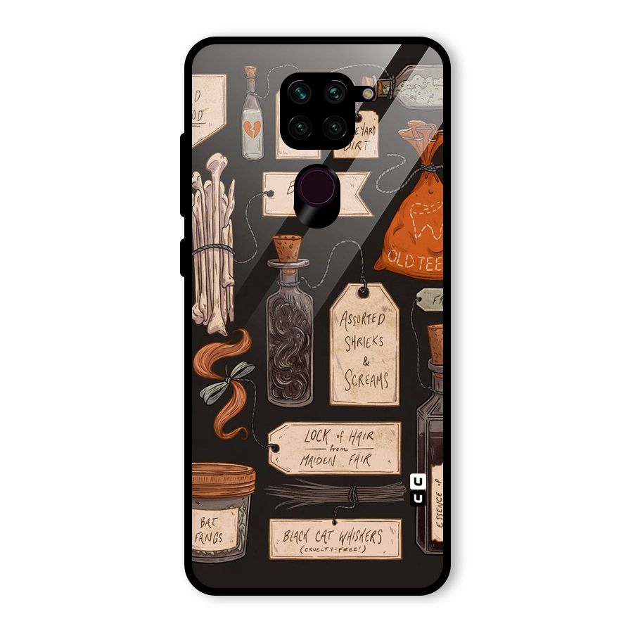 Asorted Shreks Glass Back Case for Redmi Note 9