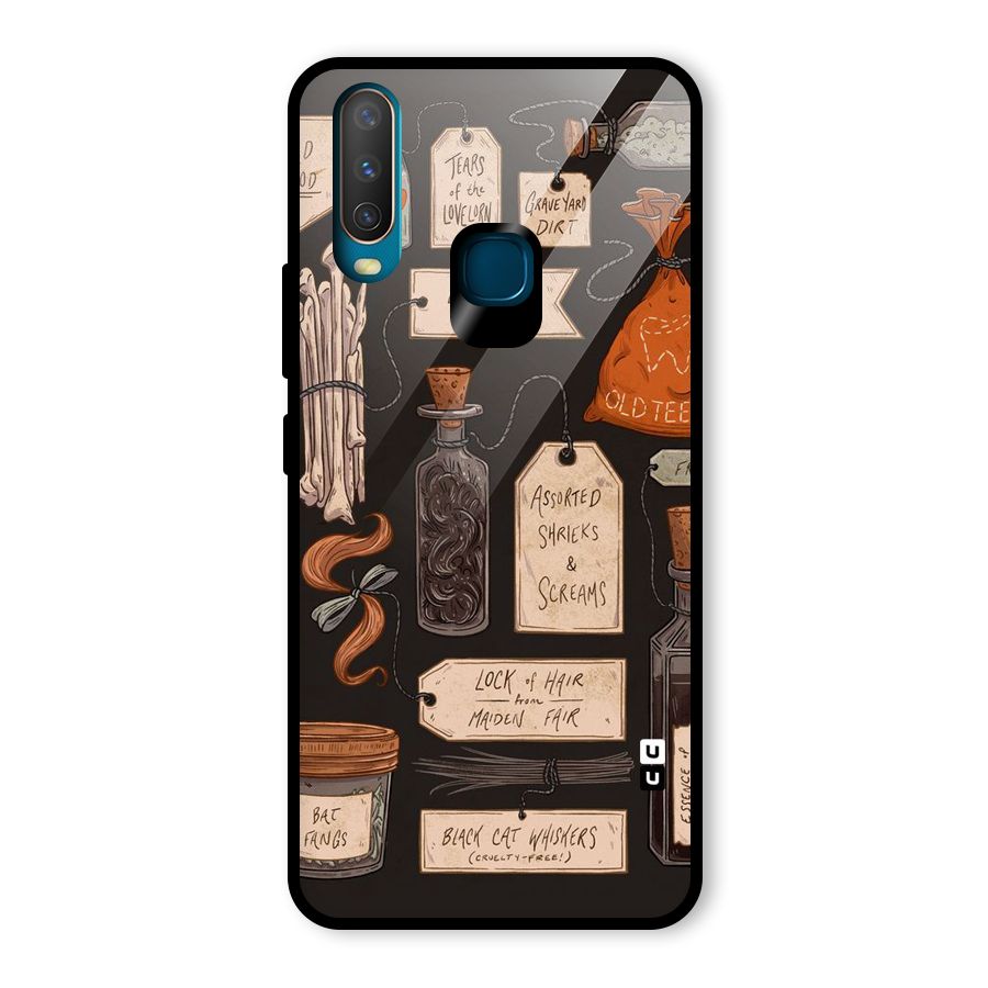 Asorted Shreks Glass Back Case for Vivo Y15