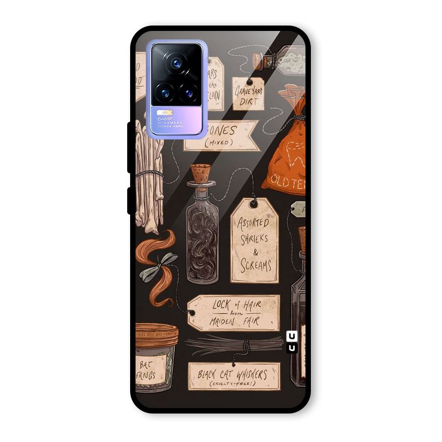 Asorted Shreks Glass Back Case for Vivo Y73