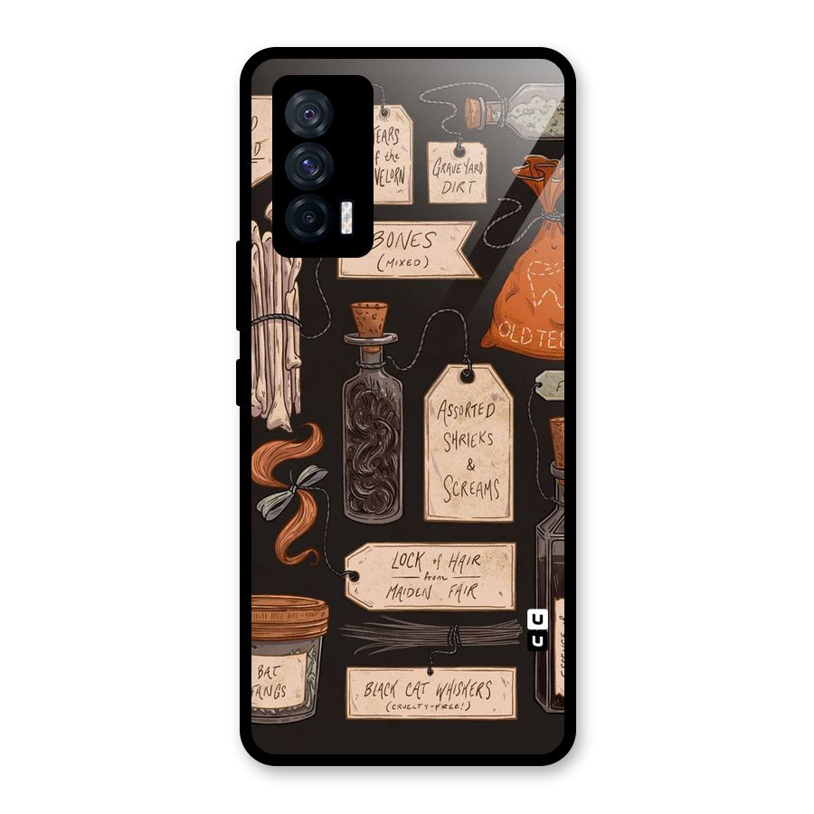 Asorted Shreks Glass Back Case for Vivo iQOO 7 5G
