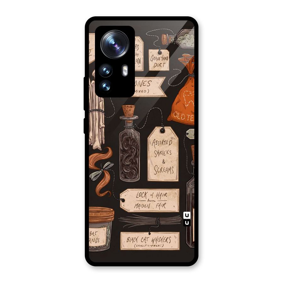 Asorted Shreks Glass Back Case for Xiaomi 12 Pro