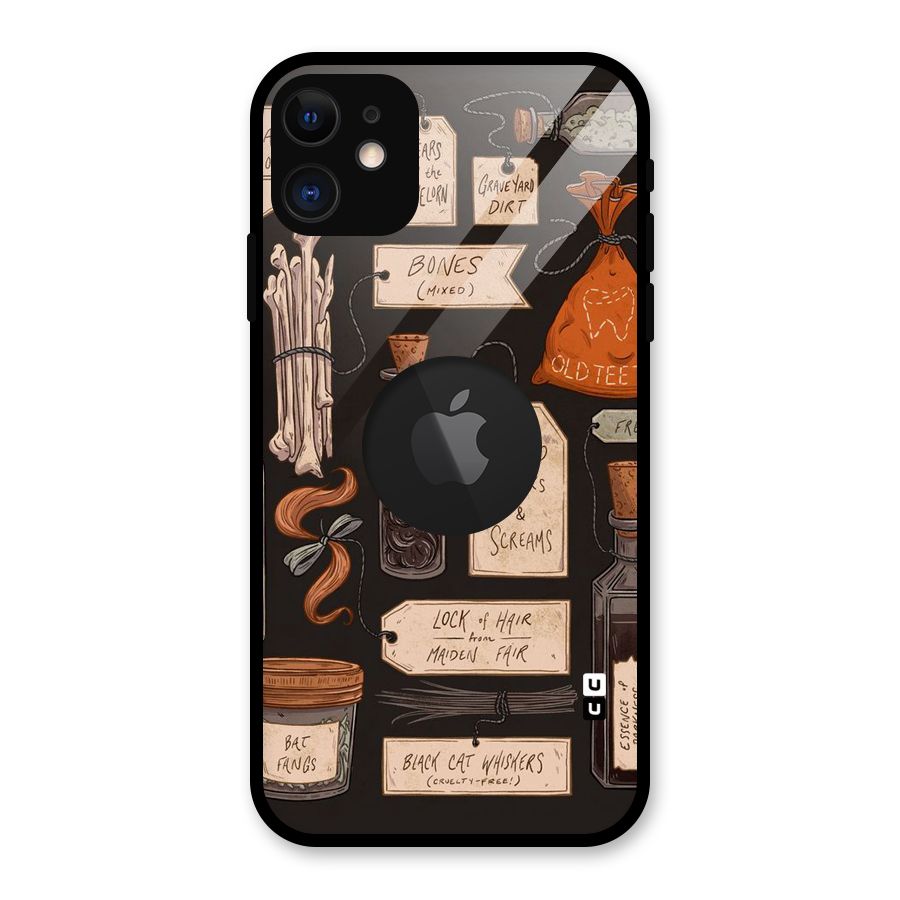 Asorted Shreks Glass Back Case for iPhone 11 Logo Cut