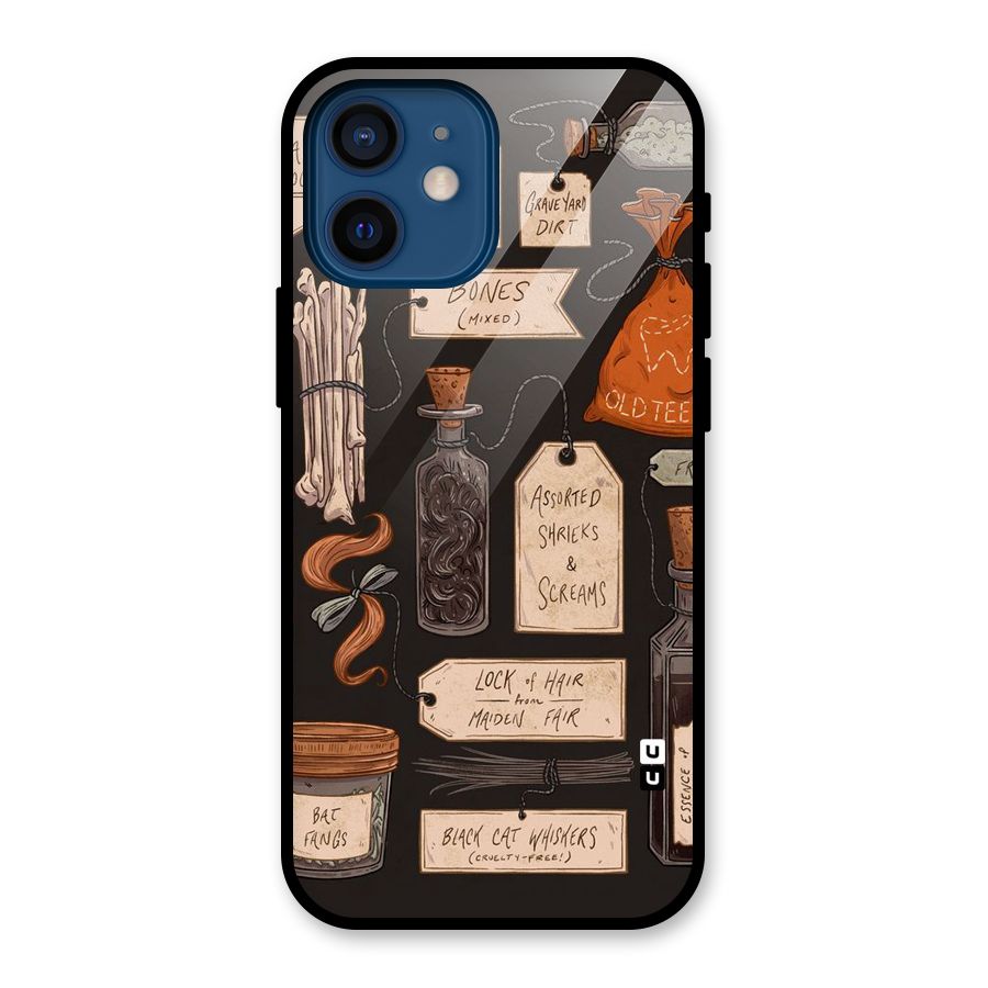 Asorted Shreks Glass Back Case for iPhone 12 Mini