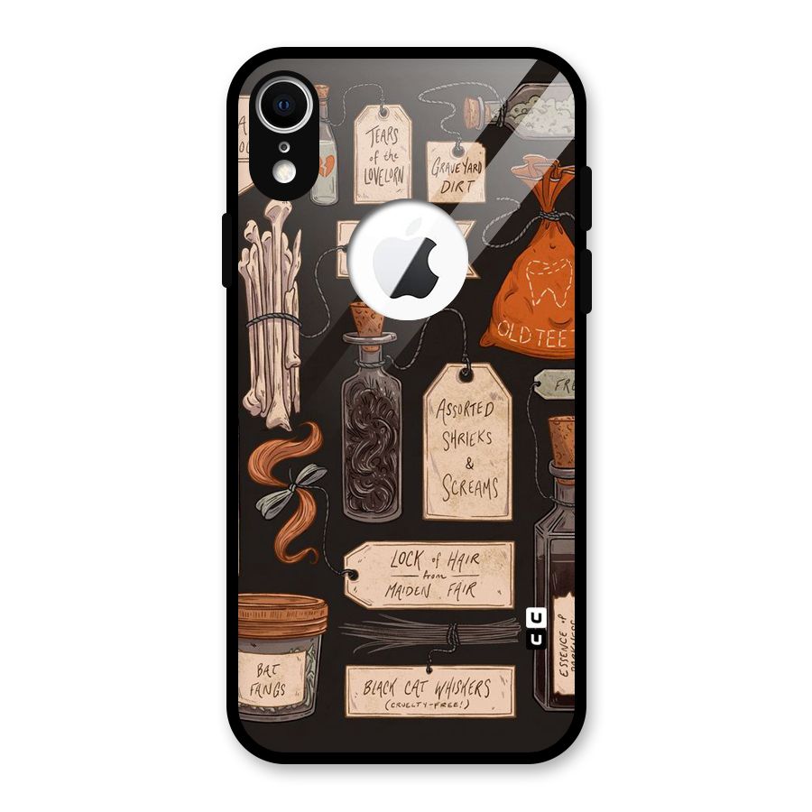 Asorted Shreks Glass Back Case for iPhone XR Logo Cut