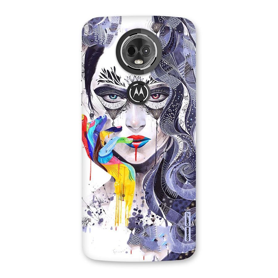 Astonishing Artwork Back Case for Moto E5 Plus