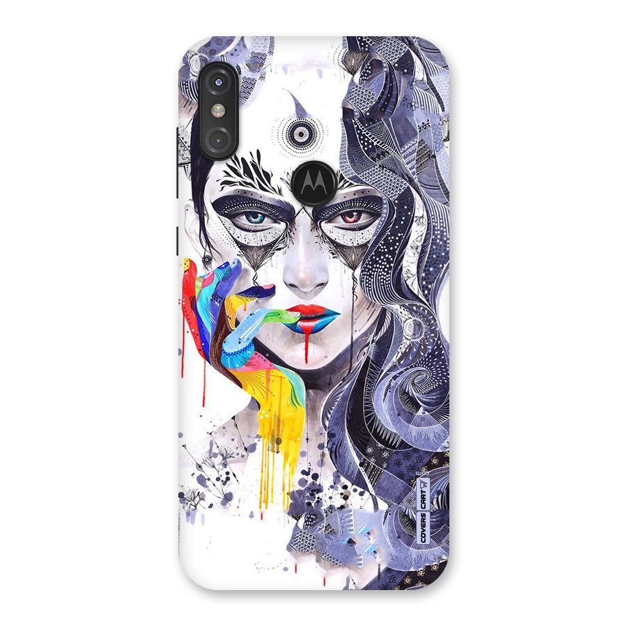 Astonishing Artwork Back Case for Motorola One Power