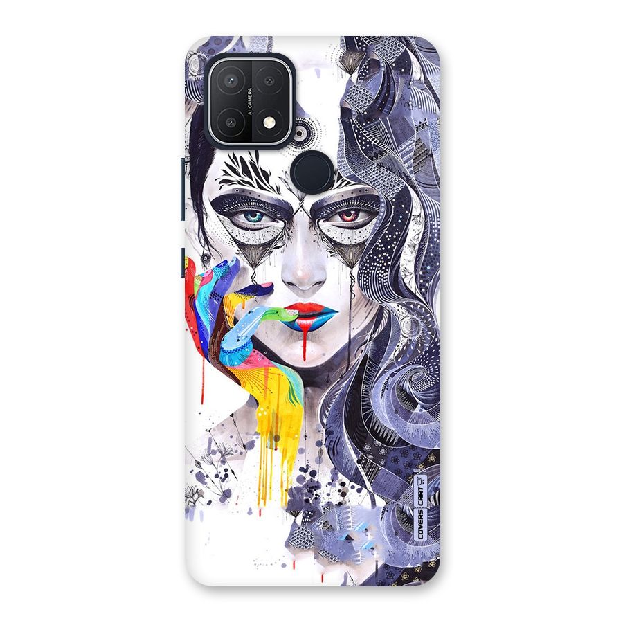 Astonishing Artwork Back Case for Oppo A15