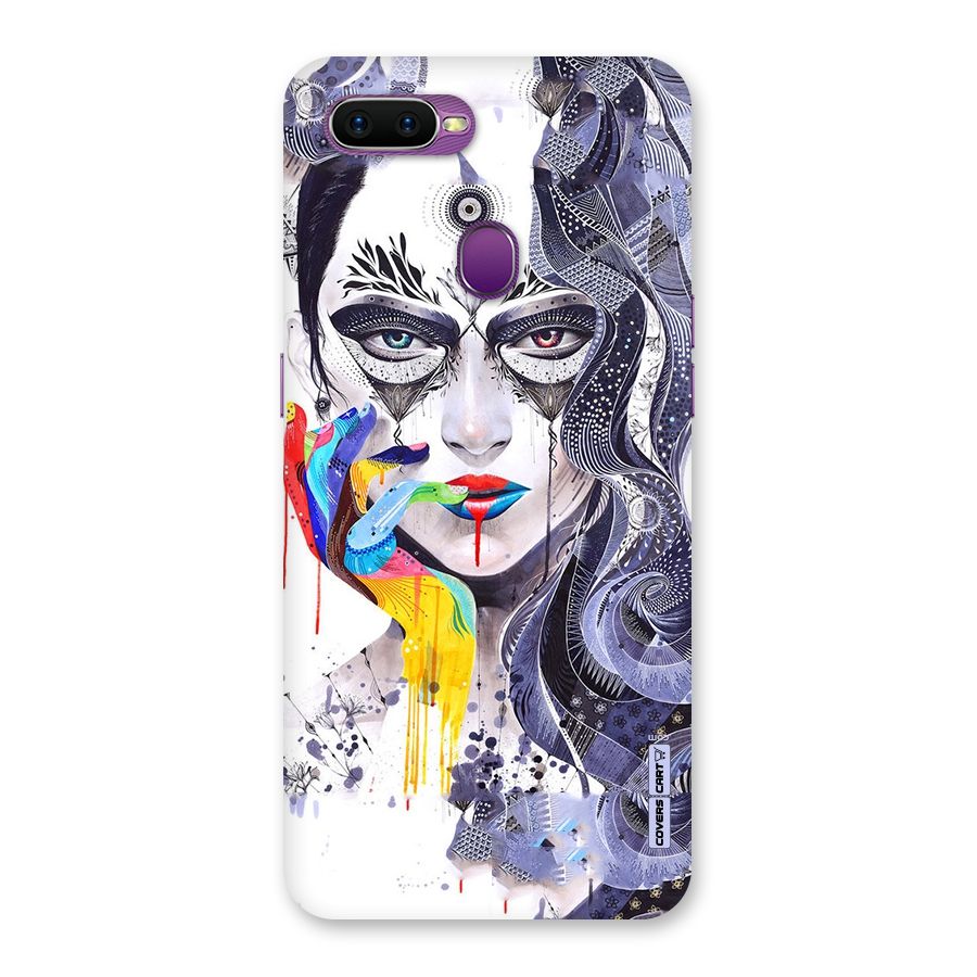 Astonishing Artwork Back Case for Oppo F9