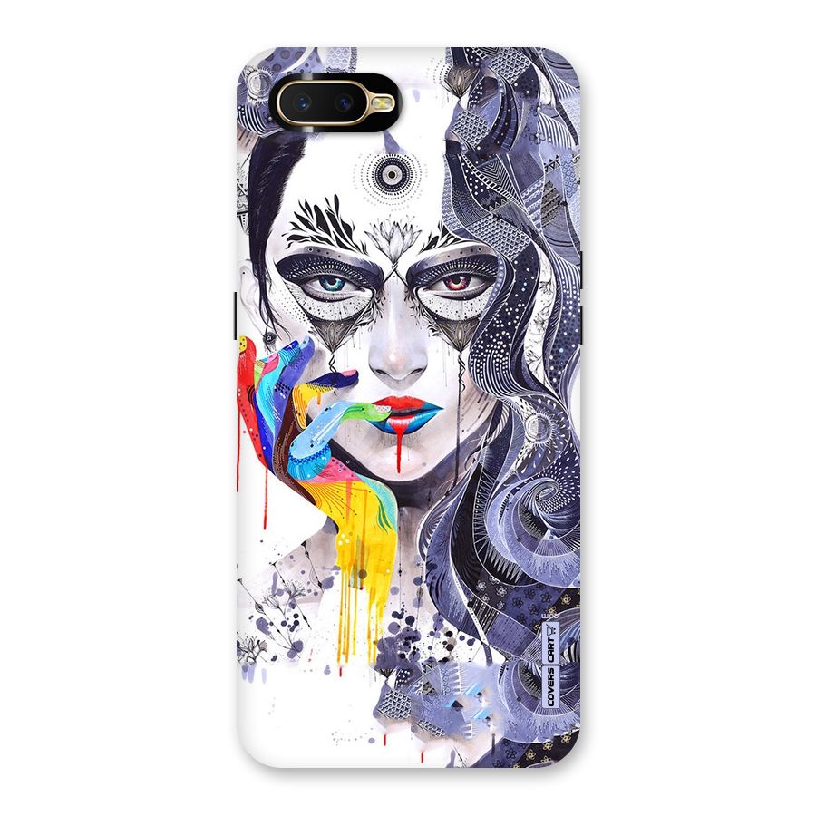Astonishing Artwork Back Case for Oppo K1