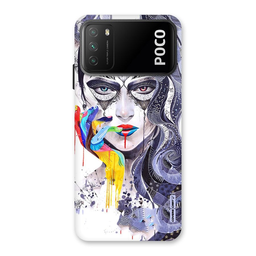 Astonishing Artwork Back Case for Poco M3