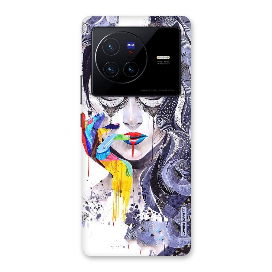 Astonishing Artwork Back Case for Vivo X80