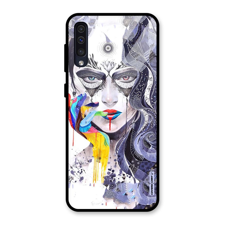 Astonishing Artwork Glass Back Case for Galaxy A50