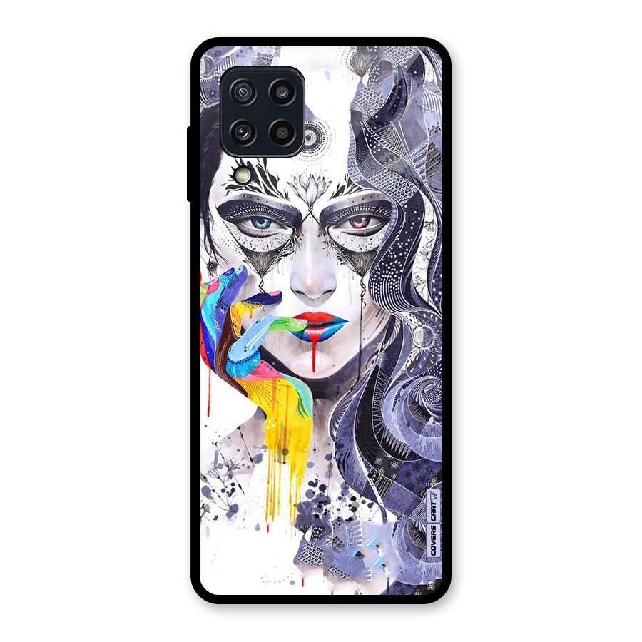 Astonishing Artwork Glass Back Case for Galaxy M32
