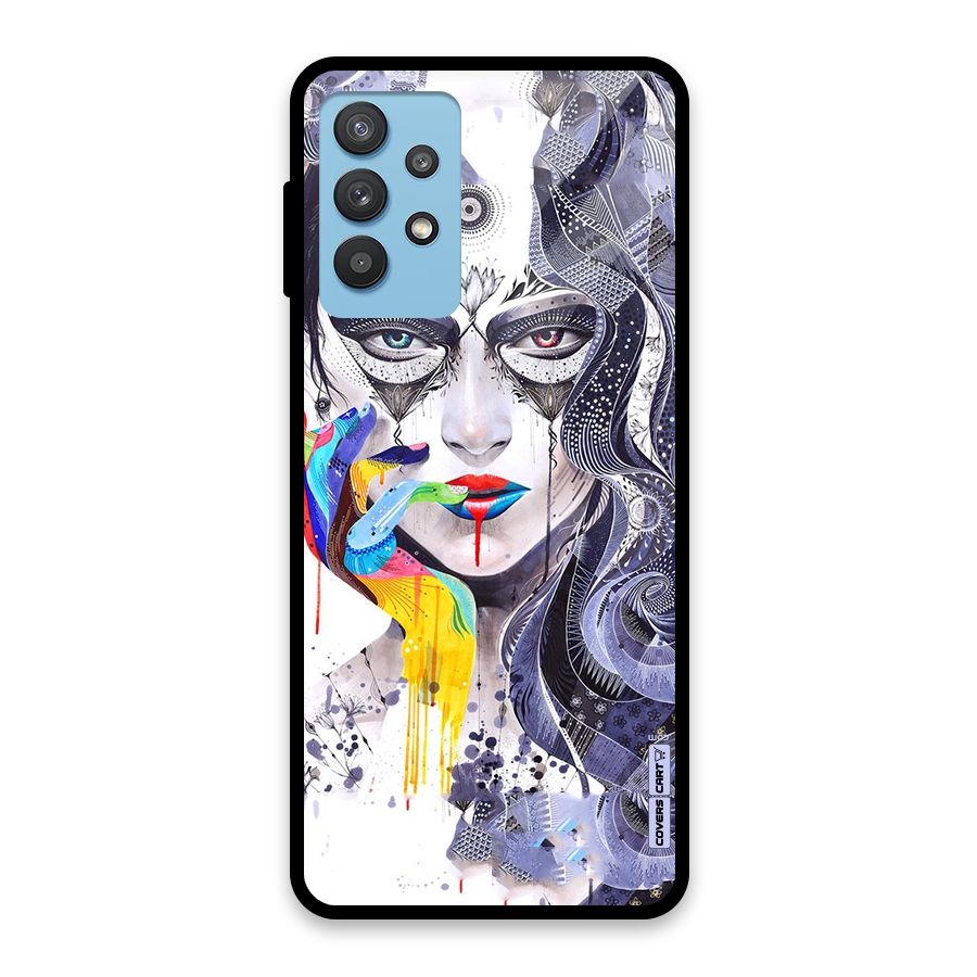 Astonishing Artwork Glass Back Case for Galaxy M32 5G