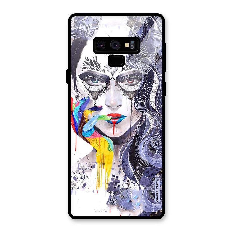 Astonishing Artwork Glass Back Case for Galaxy Note 9