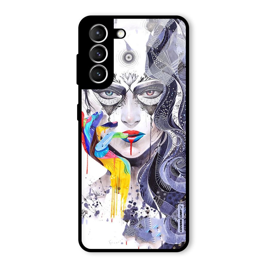 Astonishing Artwork Glass Back Case for Galaxy S21 5G