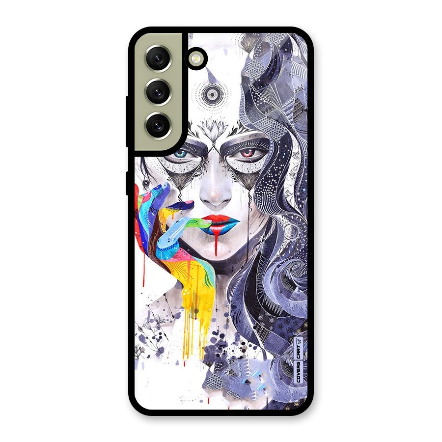 Astonishing Artwork Glass Back Case for Galaxy S21 FE 5G