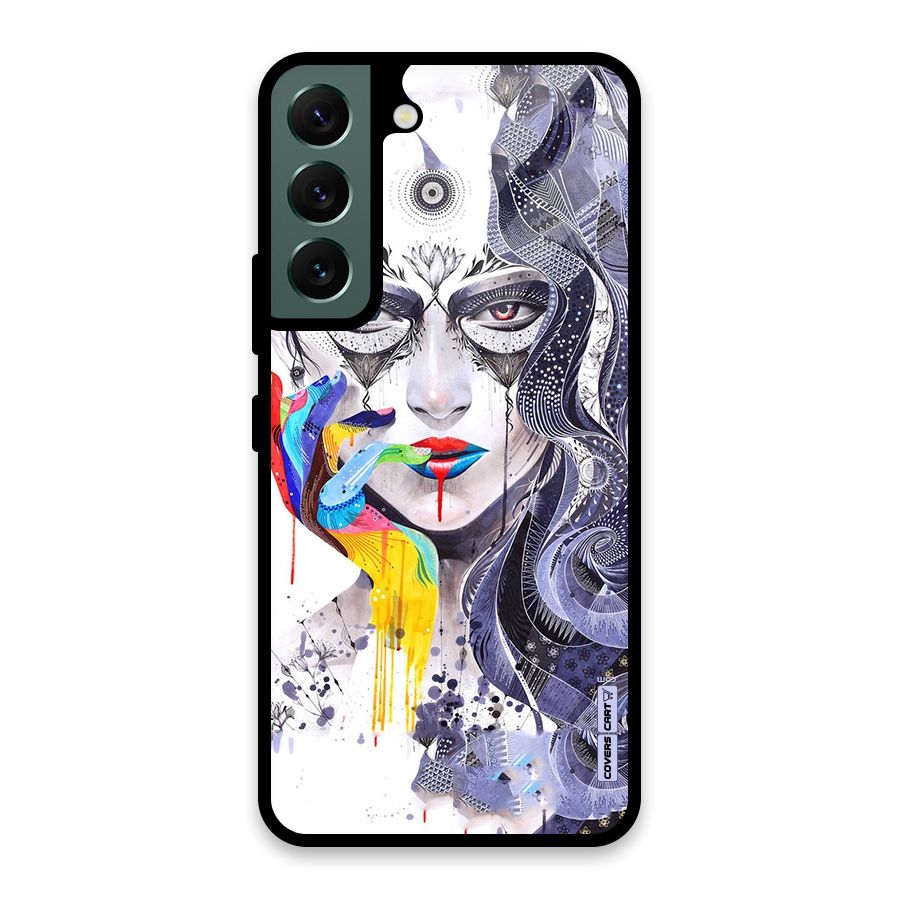 Astonishing Artwork Glass Back Case for Galaxy S22 5G
