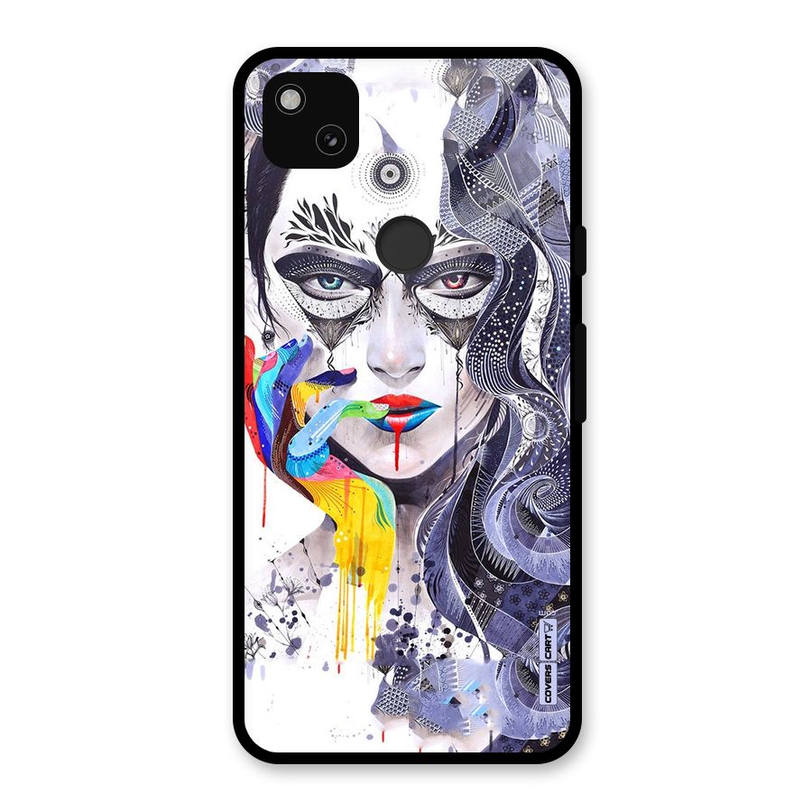 Astonishing Artwork Glass Back Case for Google Pixel 4a
