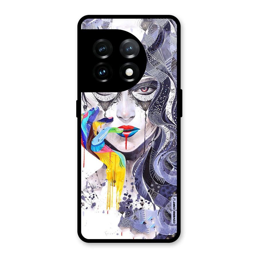 Astonishing Artwork Glass Back Case for OnePlus 11
