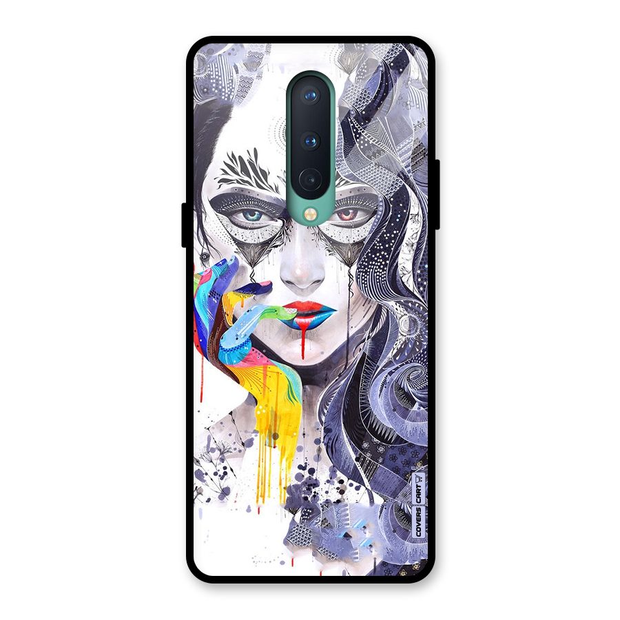Astonishing Artwork Glass Back Case for OnePlus 8