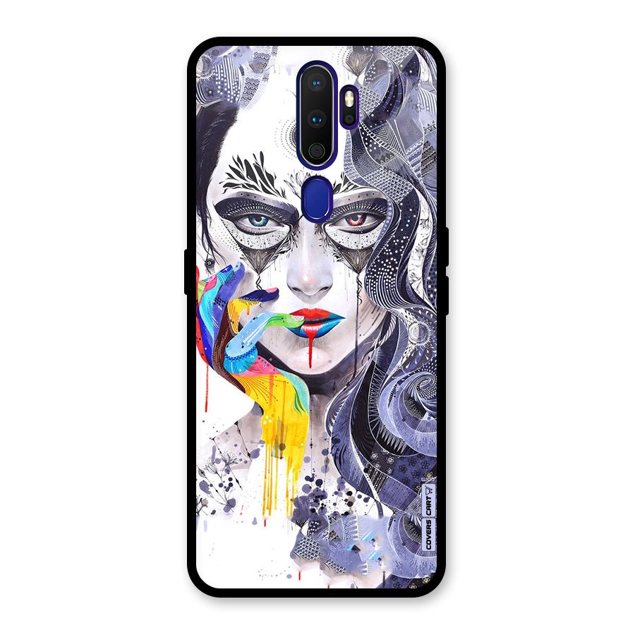 Astonishing Artwork Glass Back Case for Oppo A9 (2020)
