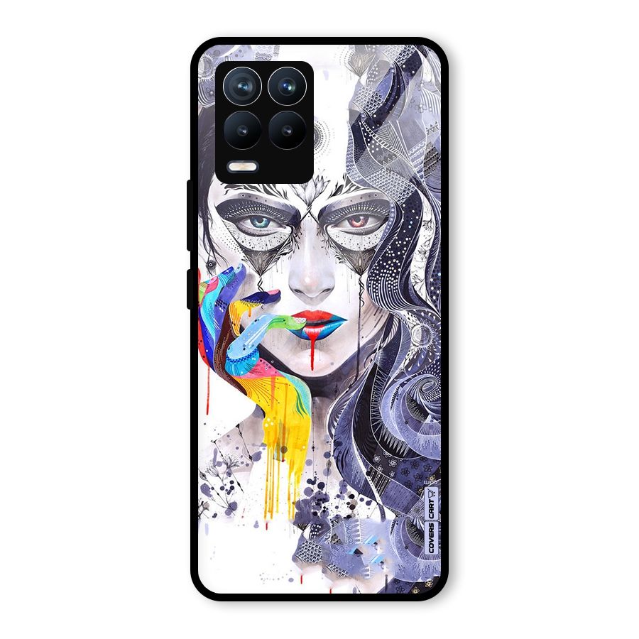 Astonishing Artwork Glass Back Case for Realme 8 Pro