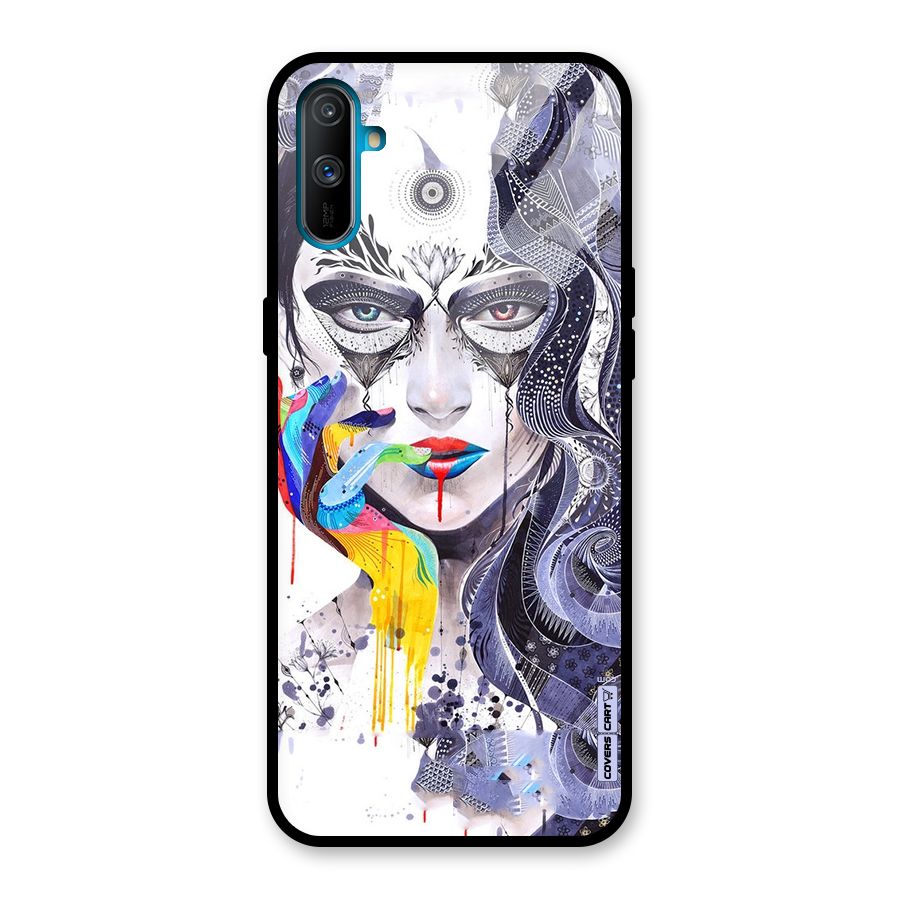 Astonishing Artwork Glass Back Case for Realme C3