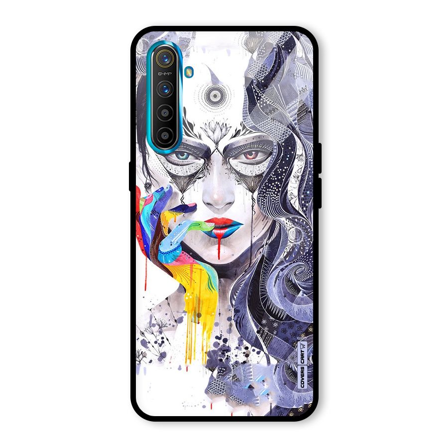 Astonishing Artwork Glass Back Case for Realme X2