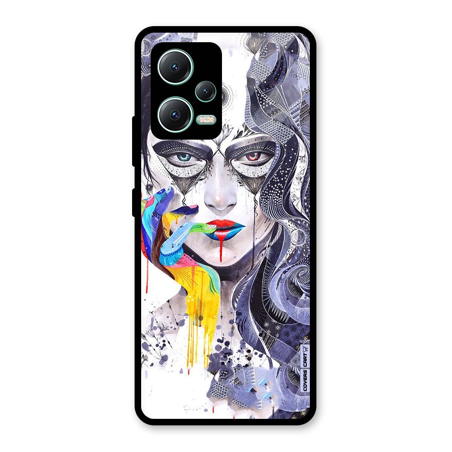 Astonishing Artwork Glass Back Case for Redmi Note 12 5G