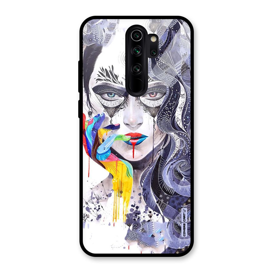 Astonishing Artwork Glass Back Case for Redmi Note 8 Pro